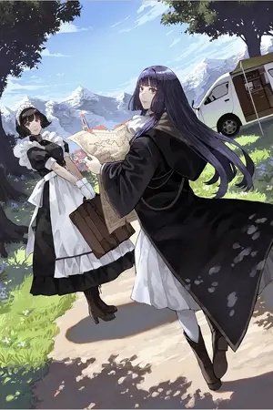 ปกนิยาย exiled lady, travels the other world in a camper van while crafting (นิยายแปล)