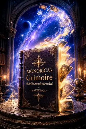 ปกนิยาย MONORiCA’s Grimoire | คัมภีร์อ่านชะตาด้วยไพ่ทาโรต์
