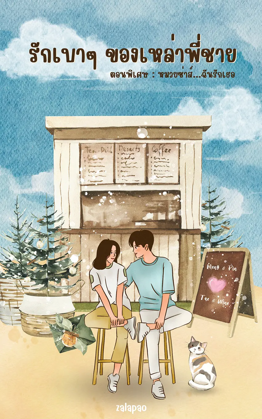 ปกนิยาย รักเบาๆ ของเหล่าพี่ชาย