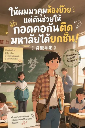 ปกนิยาย (นิยายแปล) ให้ผมมาคุมห้องบ๊วย แต่ดันช่วยให้กอดคอกันติดมหาลัยได้ยกชั้น! (จบแล้ว)