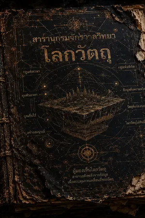 ปกนิยาย สารานุกรมจักรวาลวิทยาโลกวัตถุ