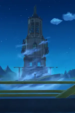 ปกนิยาย หอคอยแห่งความปรารถนา