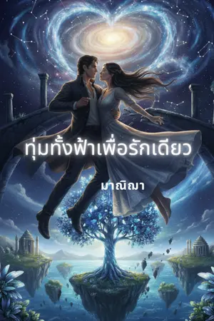 ปกนิยาย ทุ่มทั้งฟ้าเพื่อรักเดียว