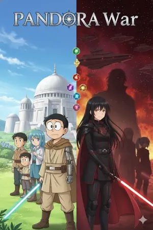 ปกนิยาย Fic Doraemon Pandora War มหาสงครามล้างจักรวาล