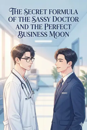 ปกนิยาย สูตรลับฉบับหมอปากร้ายกับเดือนบริหารสุดเป๊ะ The Secret Formula of the Sassy Doctor and the Perfect Business Moon