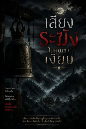 ปกนิยาย เสียงระฆังในหุบเขาเงียบ