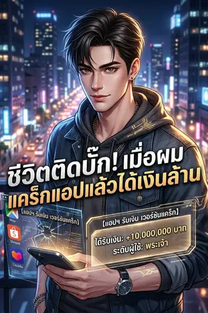 ปกนิยาย อิสรภาพทางการเงิน เริ่มต้นที่แอปเวอร์ชันแคร็ก