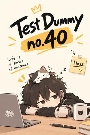 ปกนิยาย Test Dummy no.40 Hksz