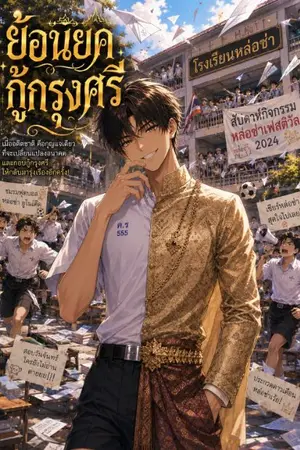 ปกนิยาย ย้อนยุคกู้กรุงศรี