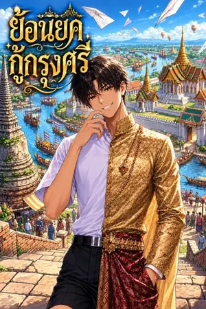 ปกนิยาย ย้อนยุคกู้กรุงศรี