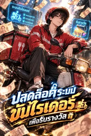 ปกนิยาย ปลดล็อคระบบขับไรเดอร์เพื่อรับรางวัล