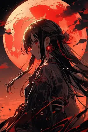 ปกนิยาย บันทึกต้องสาปของฮันเตอร์บุปผาโลหิต