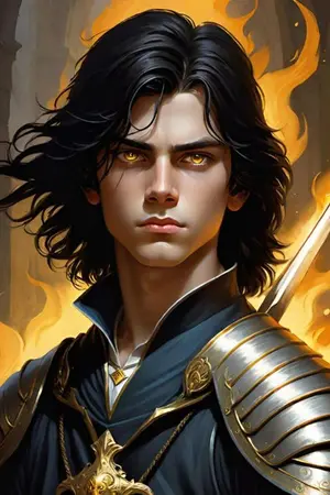 ปกนิยาย The Blaze เทพสงครามเปลวอัคคี