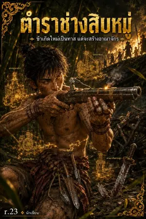 ปกนิยาย ตำราช่างสิบหมู่ : ข้าเกิดใหม่เป็นทาส แต่จะสร้างอาณาจักร