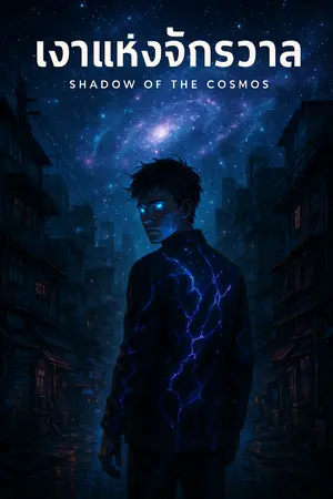 ปกนิยาย “เงาแห่งจักรวาล” (Shadow of the Cosmos)