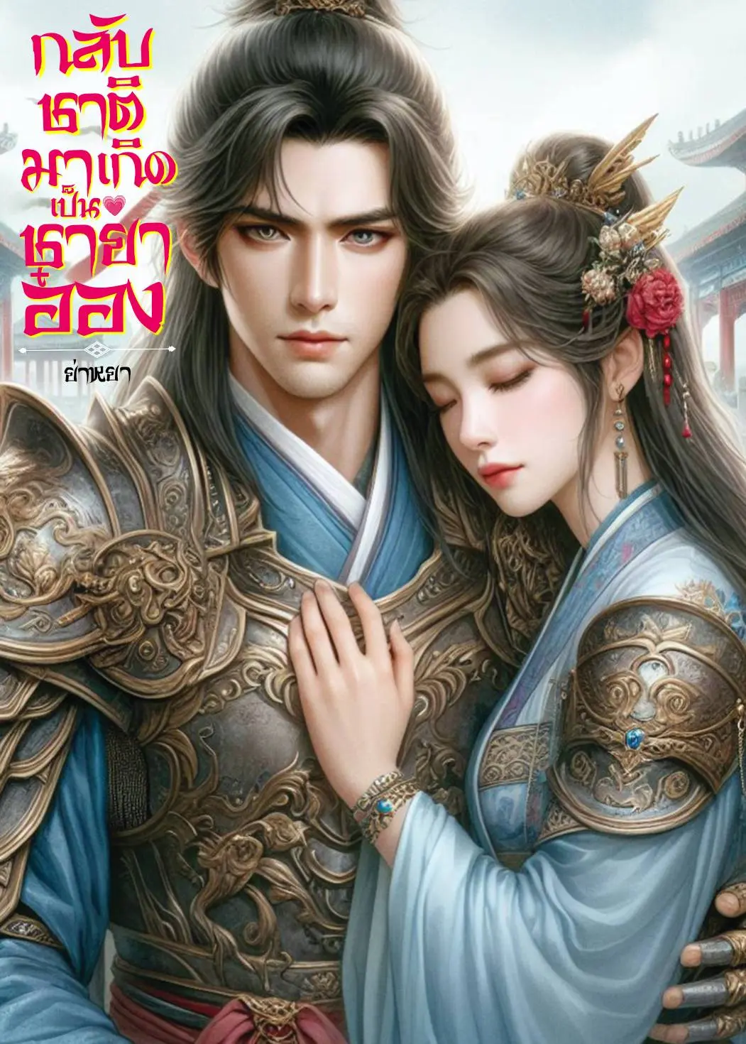 ปกนิยาย กลับชาติมาเกิดเป็นชายาอ๋อง