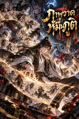 ปกนิยาย ภาพวาดหมื่นภูติ