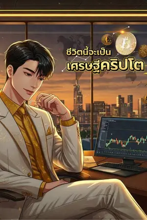 ปกนิยาย ชีวิตนี้จะเป็นเศรษฐีคริปโต!