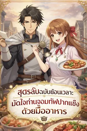 ปกนิยาย สูตรลับฉบับย้อนเวลา: มัดใจท่านจอมทัพปากแข็งด้วยมื้ออาหาร