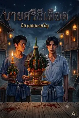 ปกนิยาย บายศรีสีเลือด