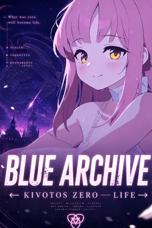 ปกนิยาย Blue Archive: <- Kivotos Zero — Life ->