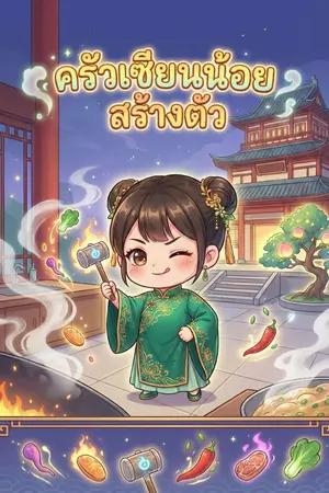 ปกนิยาย ครัวเซียนน้อยสร้างตัว