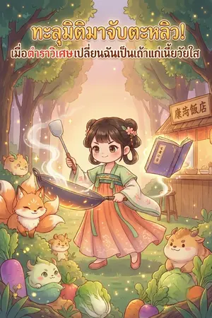 ปกนิยาย เมื่อตำราวิเศษเปลี่ยนฉันเป็นเถ้าแก่เนี้ยวัยใส