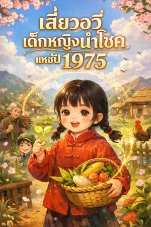 ปกนิยาย เสี่ยวอวี่เด็กหญิงนำโชคแห่งปี 1975