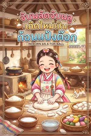 ปกนิยาย จับพลัดจับผลูเกิดใหม่เป็นยัยก้อนแป้งต็อก