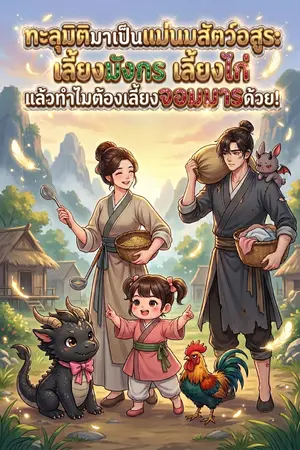 ปกนิยาย ทะลุมิติมาเป็นแม่นมสัตว์อสูร: เลี้ยงมังกร เลี้ยงไก่ แล้วทำไมต้องเลี้ยงจอมมารด้วย!