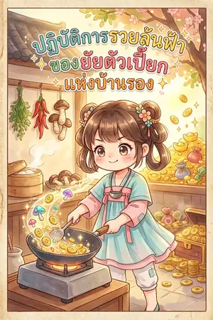 ปกนิยาย ปฏิบัติการรวยล้นฟ้าของยัยตัวเปี๊ยกแห่งบ้านรอง