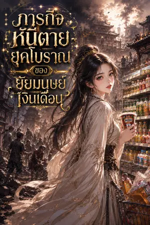 ปกนิยาย ภารกิจหนีตายยุคโบราณของยัยมนุษย์เงินเดือน