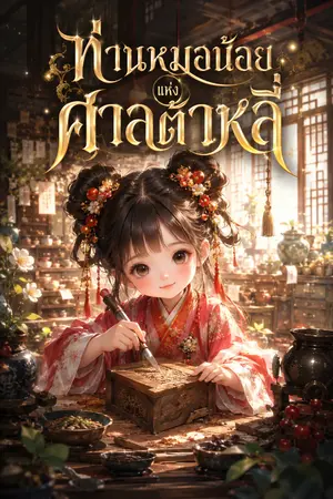 ปกนิยาย ท่านหมอน้อยแห่งศาลต้าหลี่