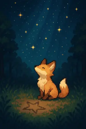 ปกนิยาย แสงดาวในใจจิ้งจอก