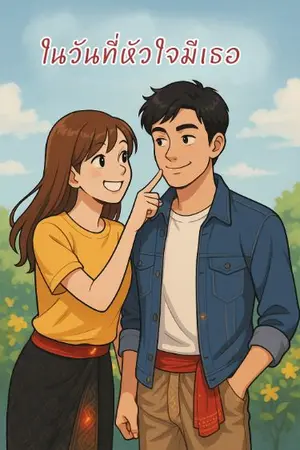 ปกนิยาย ในวันที่หัวใจมีเธอ