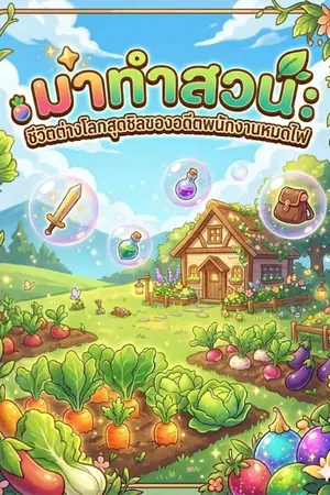 ปกนิยาย มาทำสวน : ชีวิตต่างโลกสุดชิลของอดีตพนักงานหมดไฟ