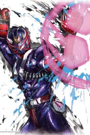 ปกนิยาย Goddess of Victory NIKKE x Kamen Rider Hibiki: บรรเลงเพลงอสูรในวันสิ้นโลก