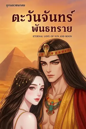 ปกนิยาย ตะวันจันทร์พันธทราย