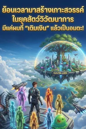 ปกนิยาย Apocalypse Tycoon: ย้อนเวลามาสร้างเกาะสวรรค์ ในยุคสัตว์วิวัฒนาการ มีแค่ผมที่ "เติมเงิน" แล้วเป็นอมตะ!
