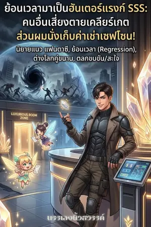 ปกนิยาย ย้อนเวลามาเป็นฮันเตอร์แรงก์ SSS : คนอื่นเสี่ยงตายเคลียร์เกต ส่วนผมนั่งเก็บค่าเช่าเซฟโซน!