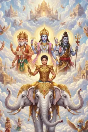 ปกนิยาย ตำนานพระอินทร์ : บัลลังก์สะท้านฟ้า