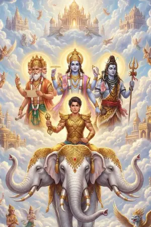 ปกนิยาย ตำนานพระอินทร์ : บัลลังก์สะท้านฟ้า