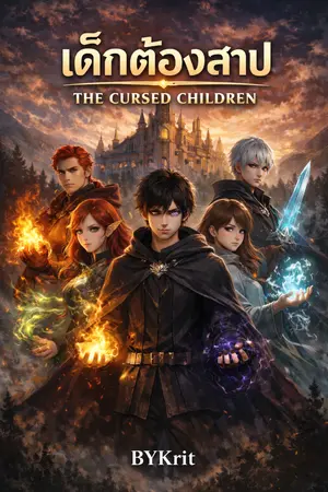 ปกนิยาย เด็กต้องสาปทั้งห้า