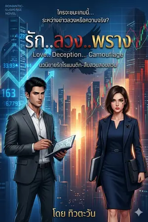 ปกนิยาย รัก..ลวง...พราง