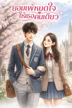 ปกนิยาย ยอมแพ้หมดใจ ให้เธอคนเดียว