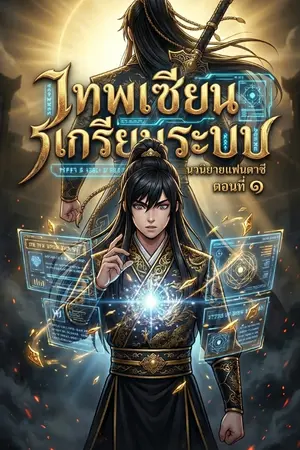 ปกนิยาย เทพเซียนเกรียนระบบ