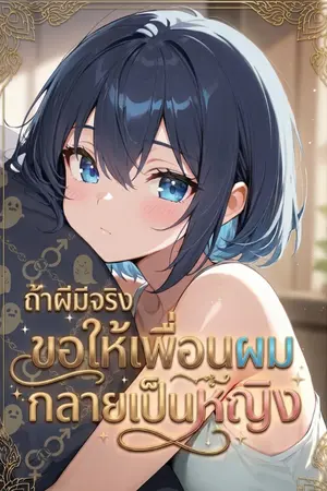 ปกนิยาย ถ้าผีมีจริงขอให้เพื่อนผม กลายเป็นหญิง