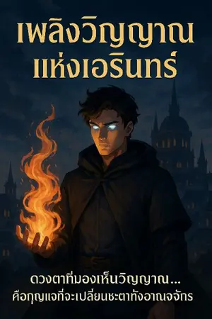 ปกนิยาย เพลิงวิญญาณแห่งเอรินทร์