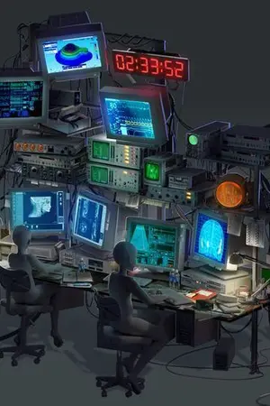 ปกนิยาย สองพี่นักสร้างเกม ในโลกที่ไร้ซึ่งเกม