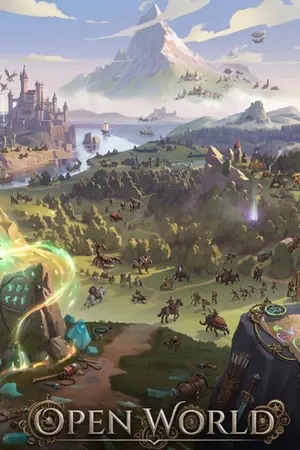 ปกนิยาย OPEN WORLD : VRMMORPG